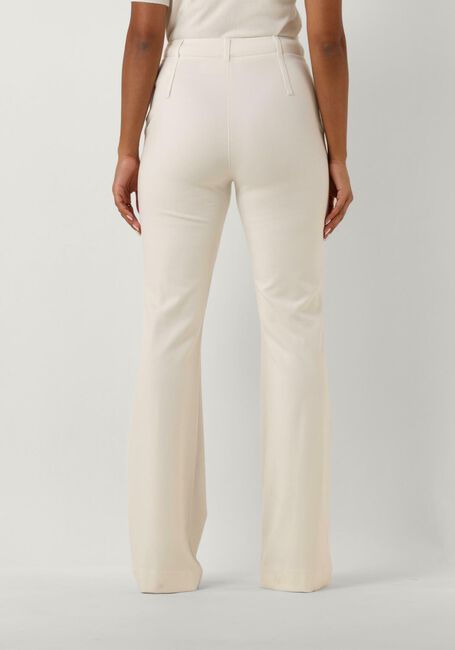 Ecru GUESS Wijde broek ANNA BOOT PANT - large
