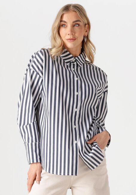 Witte CC HEART Blouses CC HEART HARPER STRIPE BLOUSE - large