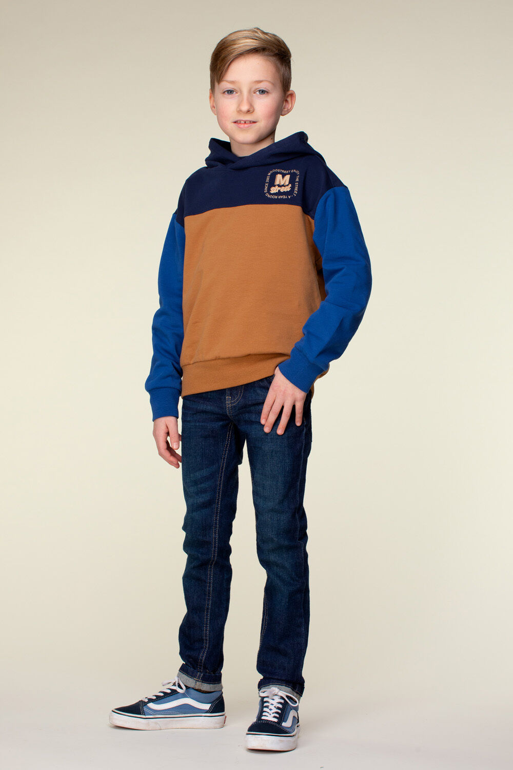 MOODSTREET Jongens Truien & Vesten Sweater Sill Donkerblauw