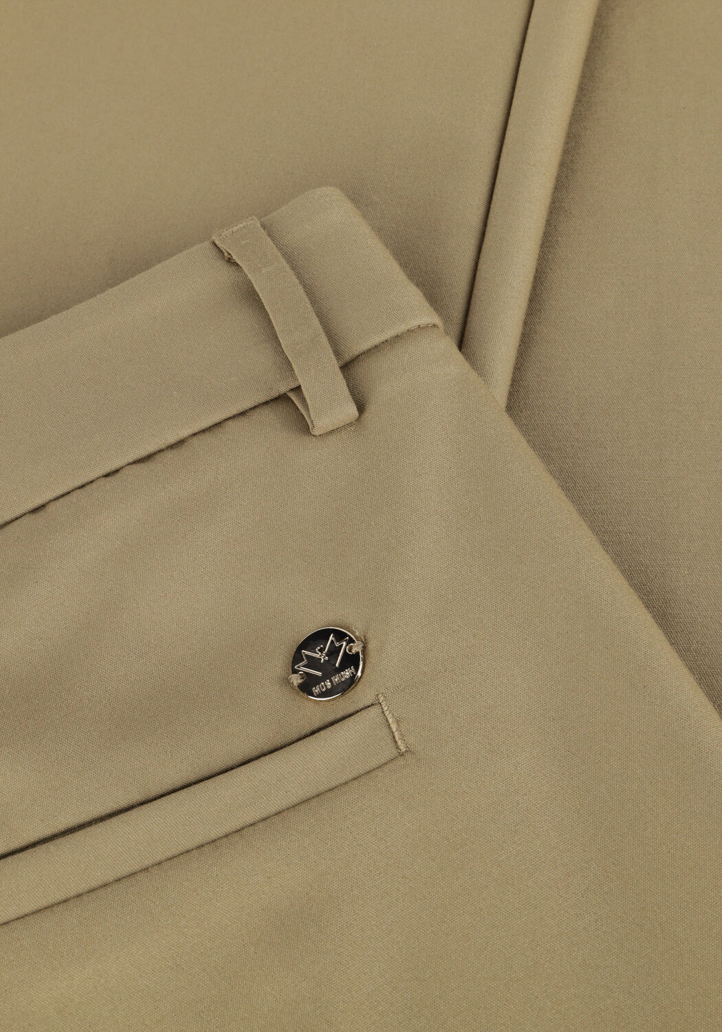 Groene MOS MOSH Pantalon ELLEN NIGHT PANT - large