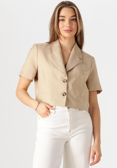 Beige EST'SEVEN Blazer DILETTA JACKET - large