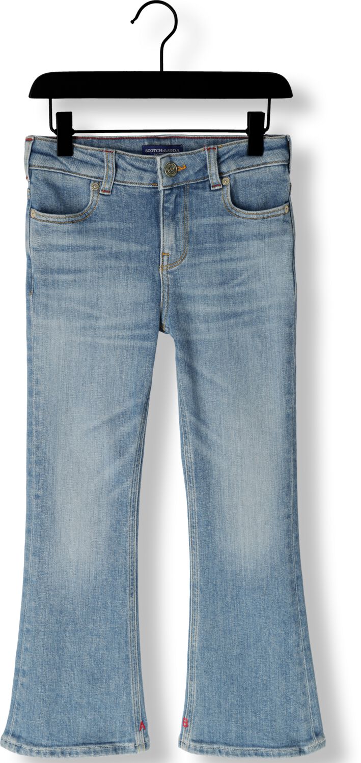 SCOTCH & SODA Meisjes Jeans The Charm High-rise Classic Flared Jeans Blauw