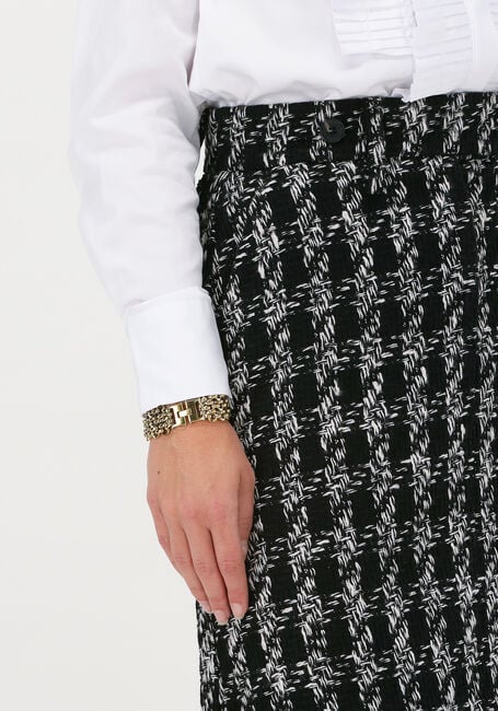 Zwarte LEVETE ROOM Minirok PIANA 2 SKIRT - large