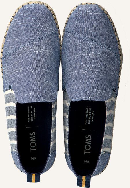 Blauwe TOMS Espadrilles DECONSTRUCTED ALPARGATA MEN Blauwe TOMS Espadrilles DECONSTRUCTED ALPARGATA MEN - large