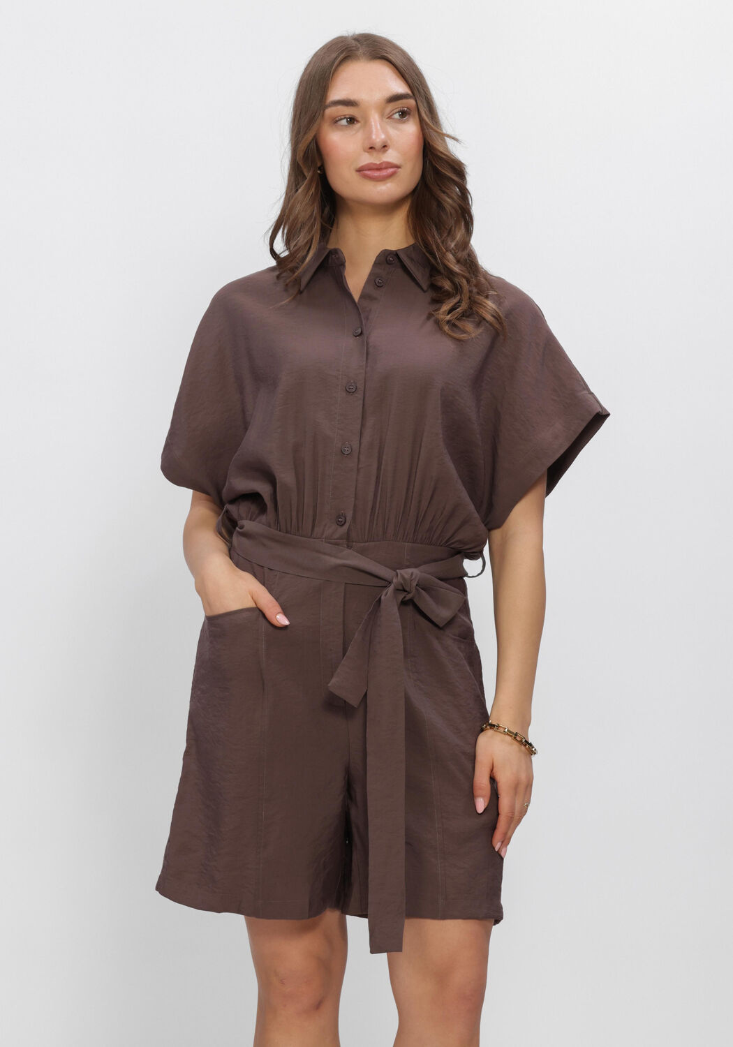 Bruine MINUS Korte broek MSJULIA PLAYSUIT - large