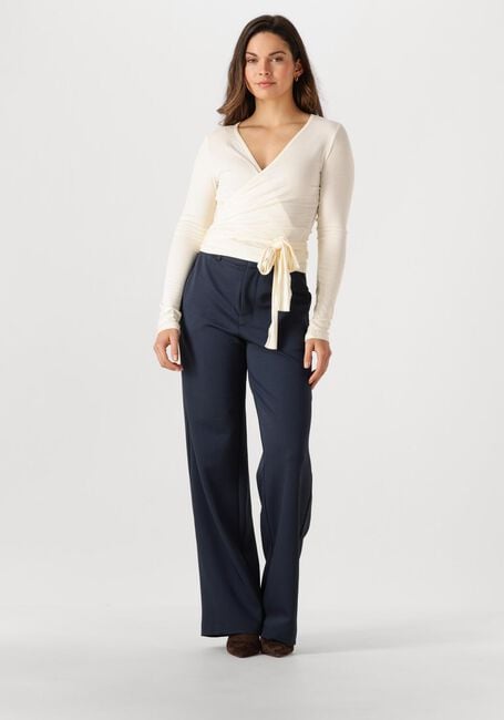 Gebroken wit NEO NOIR Vest NIA JERSEY WRAP BLOUSE - large