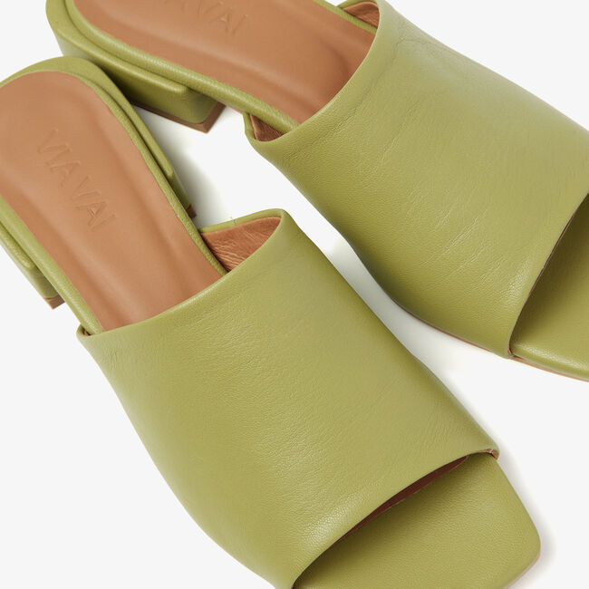 Groene VIA VAI Slippers GIGI LUNA - large