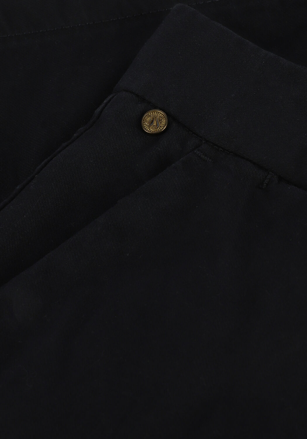 Donkerblauwe SCOTCH & SODA Korte broek STUART GARMENT-DYED PIMA COTTON-BLEND SHORT - large