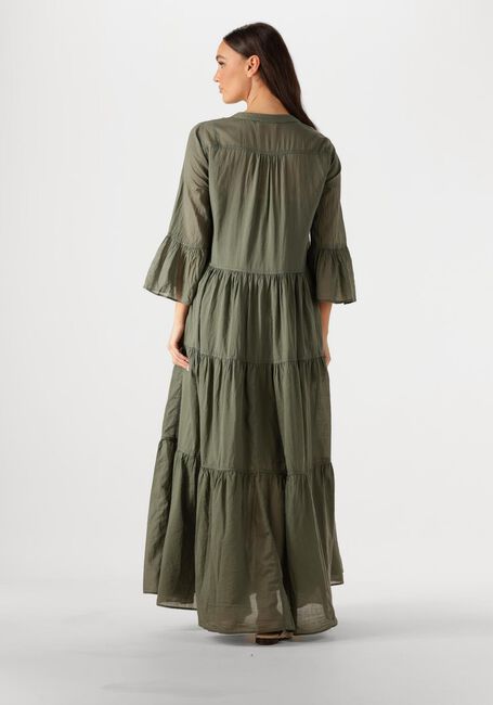 Olijf DEVOTION Maxi jurk OCEAN - large