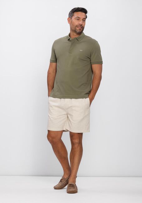 Groene LACOSTE Polo REGULAR FIT COTTON BLEND POLO SHIRT - large
