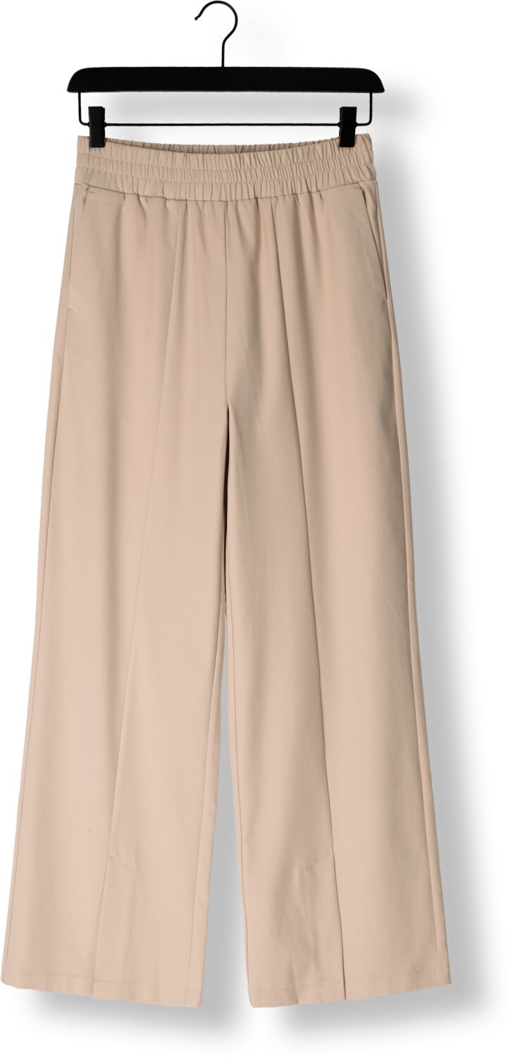 ALIX THE LABEL Dames Broeken Ladies Woven Wide Leg Pants Zand