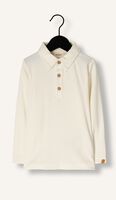 Ecru LIL' ATELIER Polo NMMFUNDO LS SLIM TOP LIL Ecru LIL' ATELIER Polo NMMFUNDO LS SLIM TOP LIL - medium