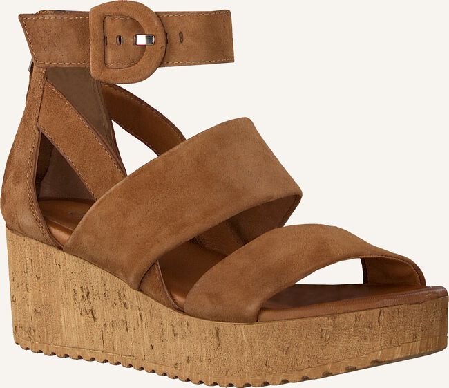 Cognac OMODA Platte sandalen 722016 Cognac OMODA Platte sandalen 722016 - large