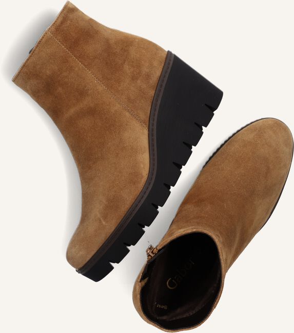 Cognac GABOR Enkellaarsjes 780.1 Cognac GABOR Enkellaarsjes 780.1 - large