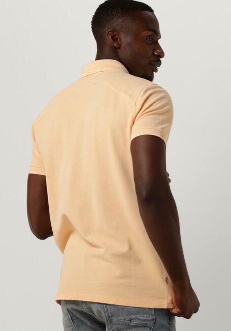 Oranje CAST IRON Polo SHORT SLEEVE POLO INJECTED COTTON PIQUE - large