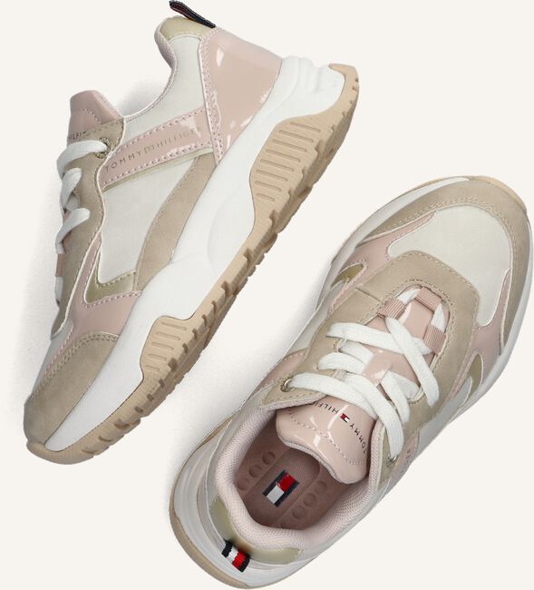 Beige TOMMY HILFIGER Lage sneakers 32357 Beige TOMMY HILFIGER Lage sneakers 32357 - large