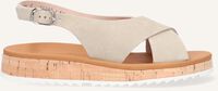Beige PAUL GREEN Platte sandalen 7725 - medium