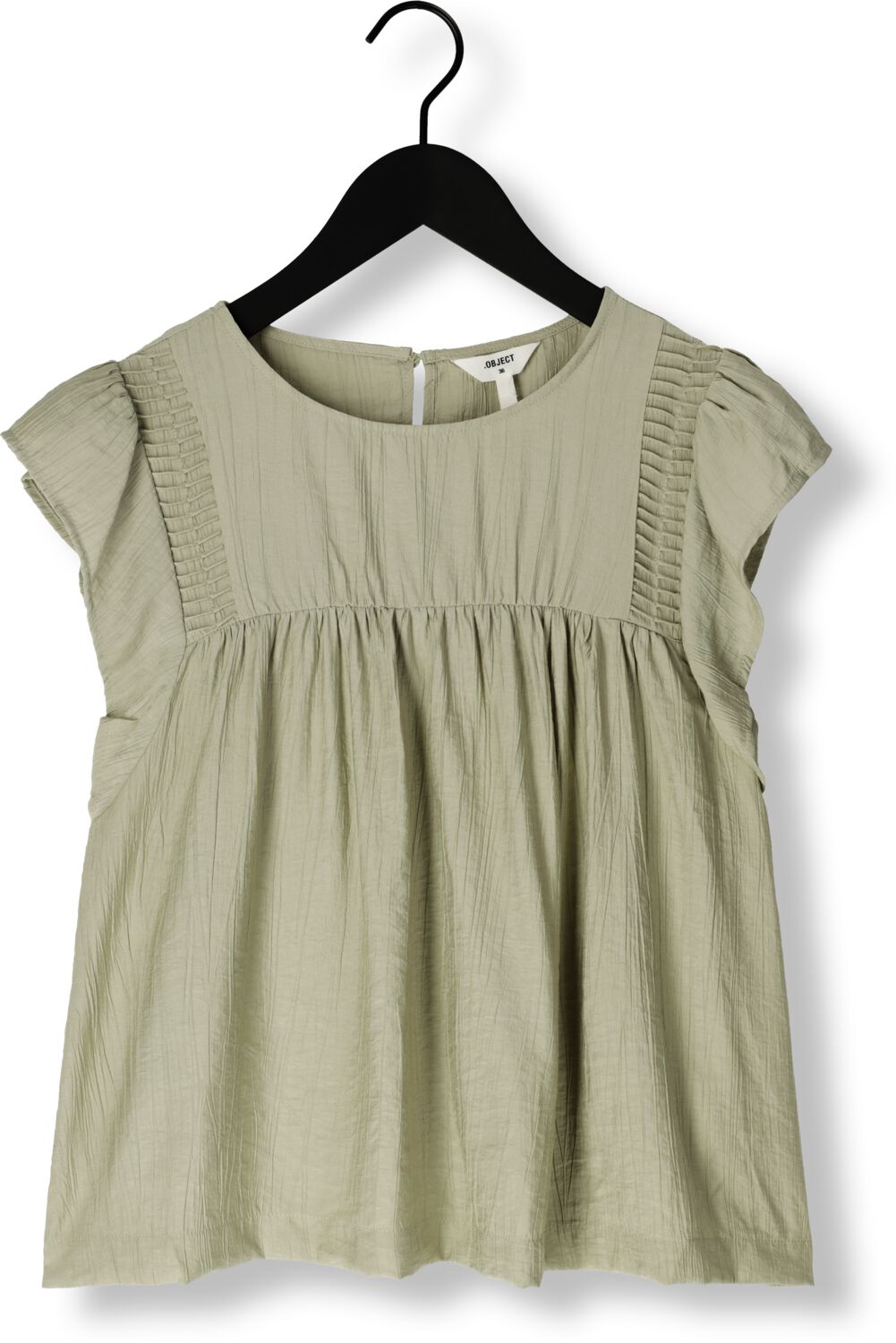 OBJECT Dames Tops & T-shirts Objcatja Re S l Top Groen