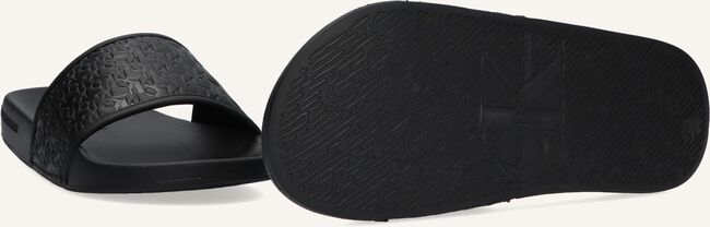 Zwarte CALVIN KLEIN Badslippers SLIDE EMBOSSED PES-PU-CO CK ME Zwarte CALVIN KLEIN Badslippers SLIDE EMBOSSED PES-PU-CO CK ME - large