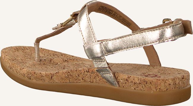 Gouden UGG Platte sandalen ALEIGH Gouden UGG Platte sandalen ALEIGH - large