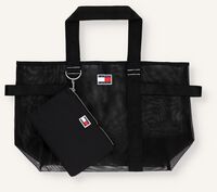 Zwarte TOMMY HILFIGER Weekendtas TJW TRAVEL WEEKENDER - medium