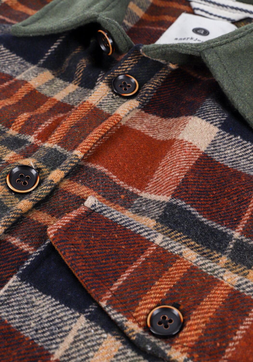 Multi ANERKJENDT Overshirt AKLION CHECK OVERSHIRT - large