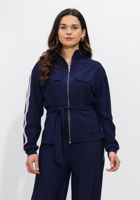 Blauwe PENN & INK Jassen JACKET STRIPE - large