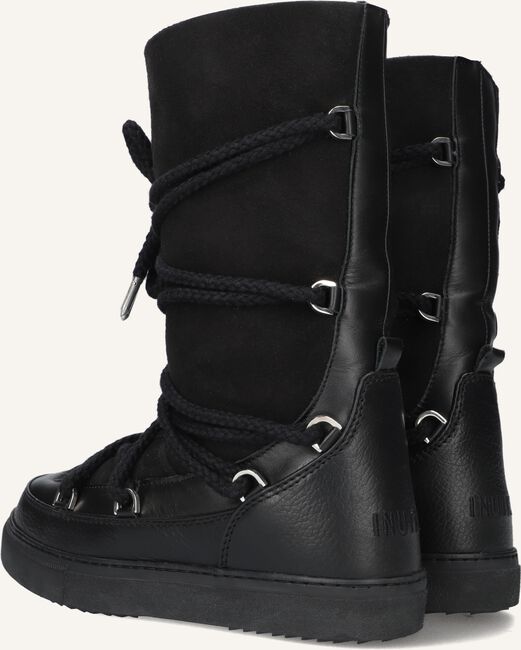 Zwarte INUIKII Vachtlaarzen CLASSIC HIGH LACED Zwarte INUIKII Vachtlaarzen CLASSIC HIGH LACED - large