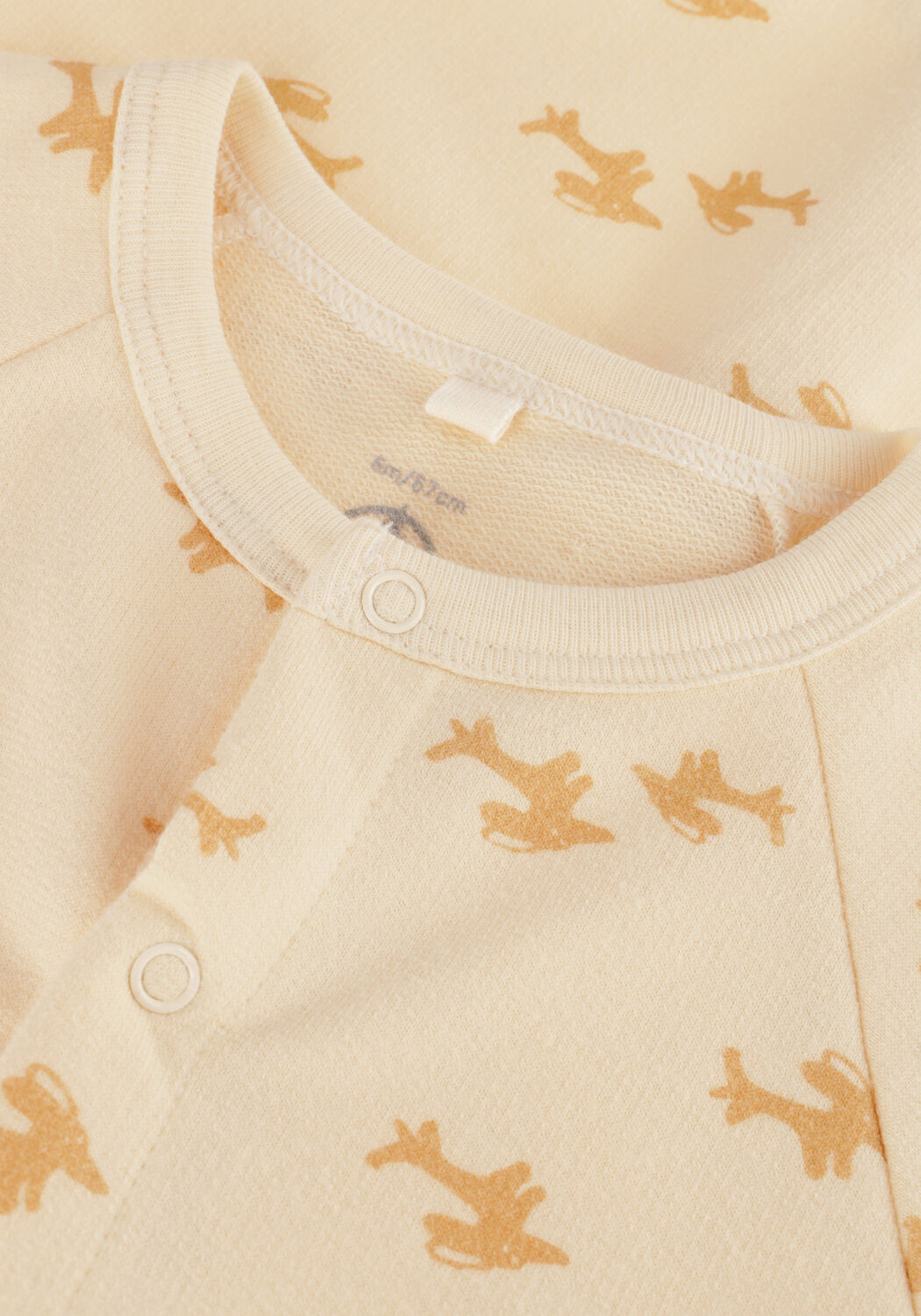 Roze PETIT BATEAU Rompers COMBINATISON LONGUE - large