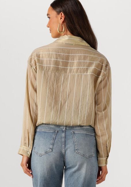 Gouden NUKUS Blouses IRIS BLOUSE STRIPE - large
