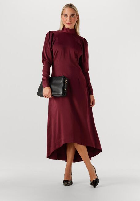 Bordeaux COPENHAGEN MUSE Midi jurk CMVIANNA-DRESS - large