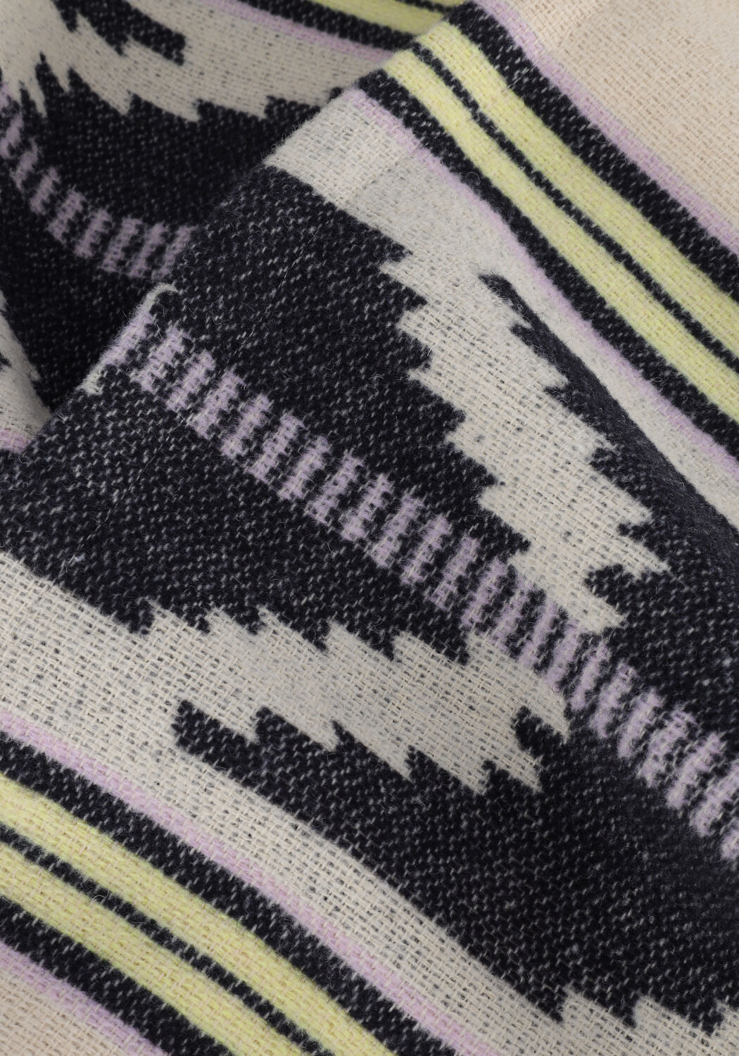 Multi SCOTCH & SODA Vest IKAT JACQUARD BLANKET WRAP COAT - large