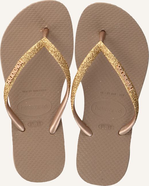 Gouden HAVAIANAS Teenslippers KIDS SLIM SHINY Gouden HAVAIANAS Teenslippers KIDS SLIM SHINY - large
