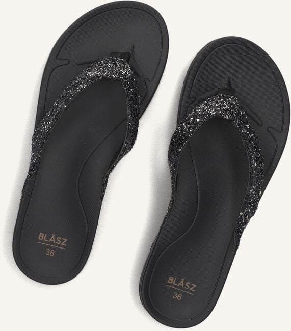 Zwarte BLASZ Teenslippers BELLA 2402 Zwarte BLASZ Teenslippers BELLA 2402 - large