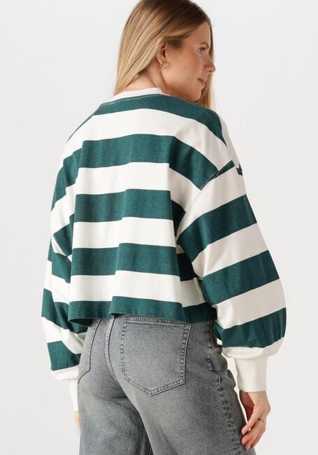 Groene CATWALK JUNKIE Truien/vesten OVERSIZED STRIPED LONG SLEEVE - large
