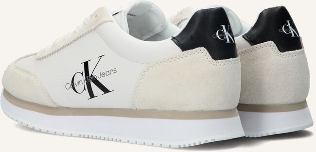 Witte CALVIN KLEIN Lage sneakers RETRO RUNNER 1 Witte CALVIN KLEIN Lage sneakers RETRO RUNNER 1 - large