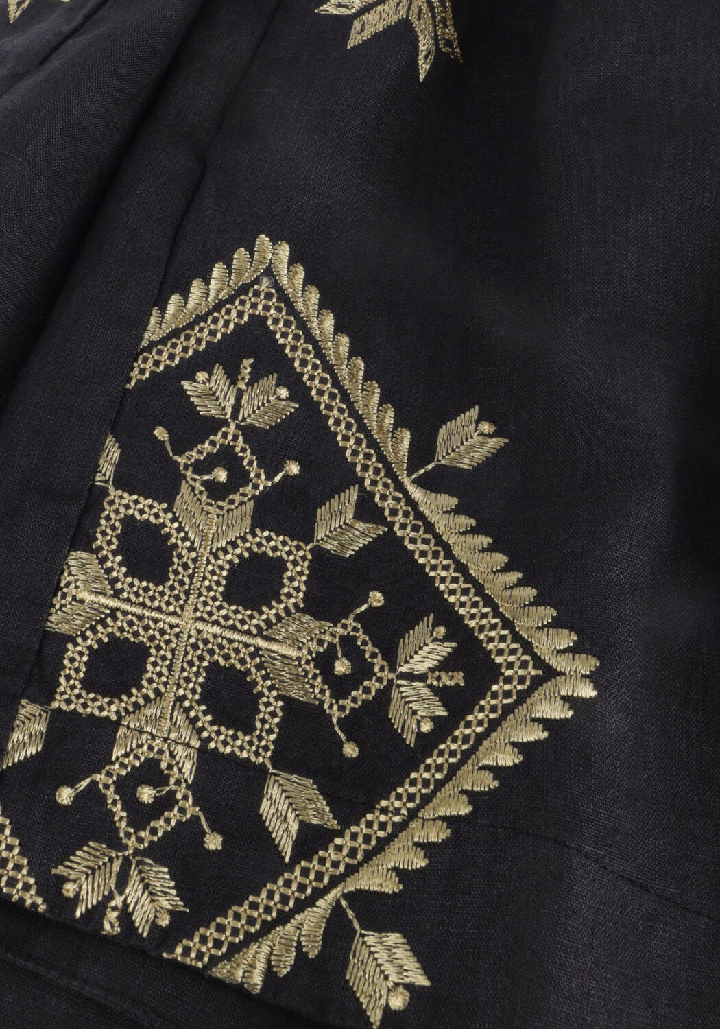 Zwarte GREEK ARCHAIC KORI Broeken S26K-2141070 - large