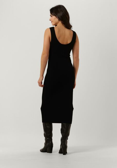 Zwarte DRYKORN Midi jurk SEVERE - large