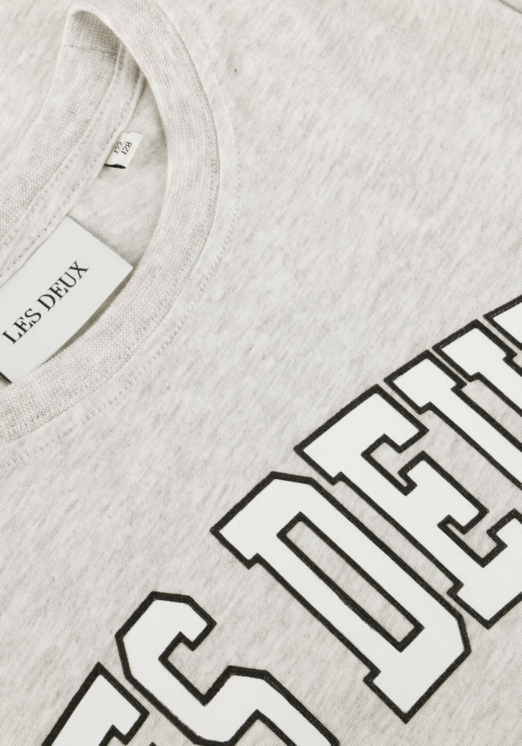 Lichtgrijze LES DEUX T-shirt AIDAN T-SHIRT KIDS - large