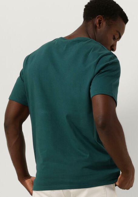 Donkergroene LYLE & SCOTT T-shirt PLAIN T-SHIRT - large