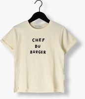 Beige Sproet & Sprout T-shirt TERRY T-SHIRT CHEF DU BURGER - medium