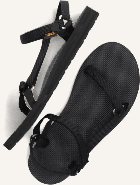 Zwarte TEVA Platte sandalen W ORIGINAL UNIVERSAL SLIM Zwarte TEVA Platte sandalen W ORIGINAL UNIVERSAL SLIM - large