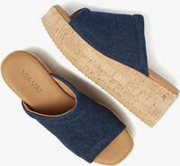 Blauwe VIA VAI Slippers SISSEL RYDE - medium