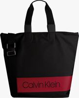 Zwarte CALVIN KLEIN Shopper BLOCK OUT SHOPPER - medium