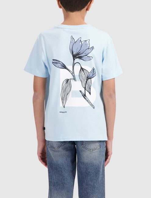 Lichtblauwe BALLIN T-shirt 017132 - large