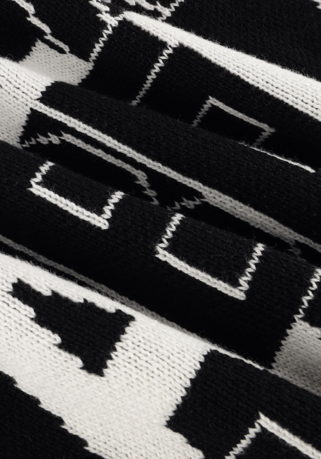 Zwarte ALIX MINI Trui KNITTED ALIX JUMPER - large