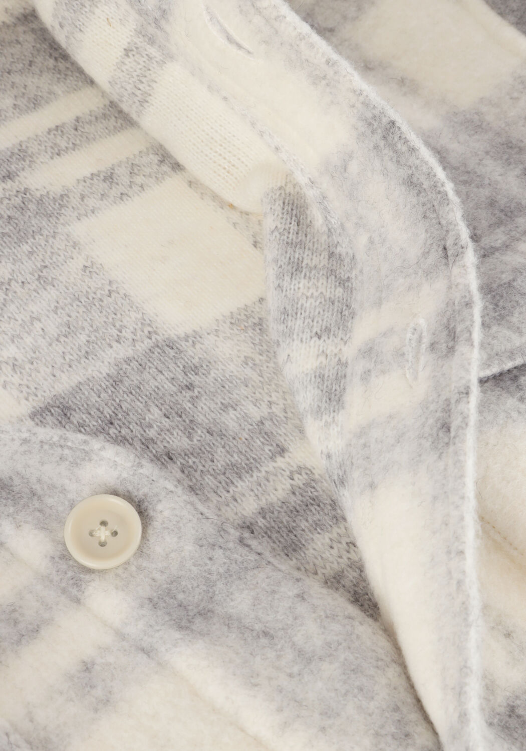 Gebroken wit DRYKORN Overshirt HEZAN - large