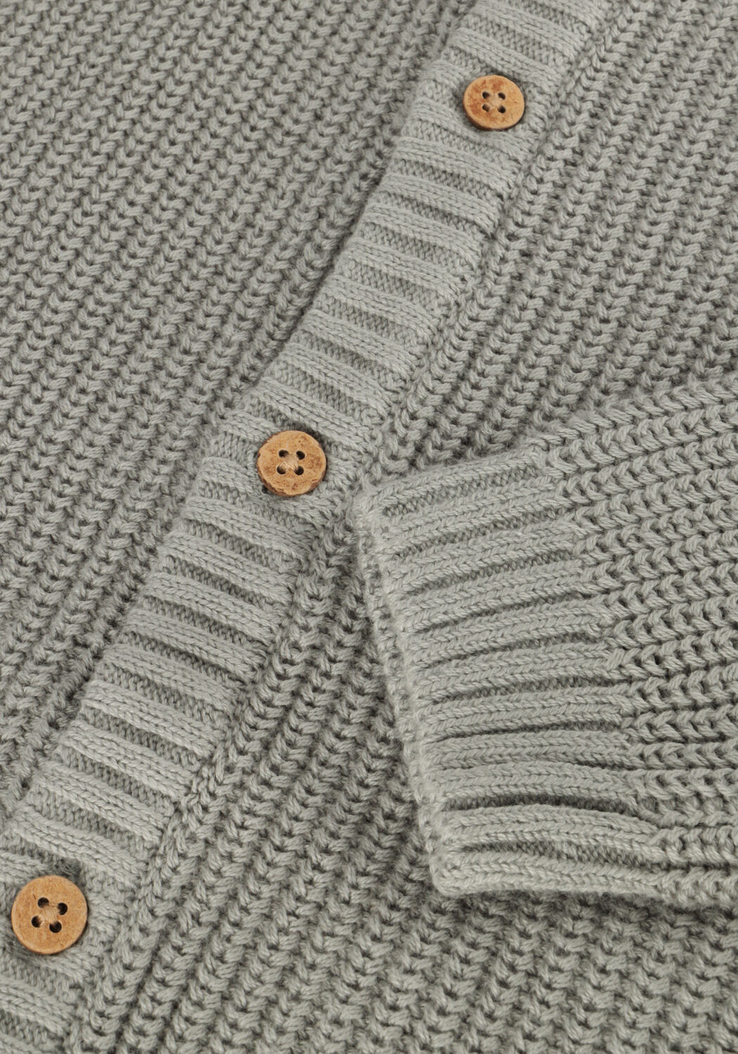 Grijze LIL' ATELIER Vest NMNEMLEN LIN LS KNIT LIL NOOS - large