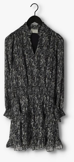 Zwarte NEO NOIR Mini jurk PORTO EASY PAISLEY DRESS - large