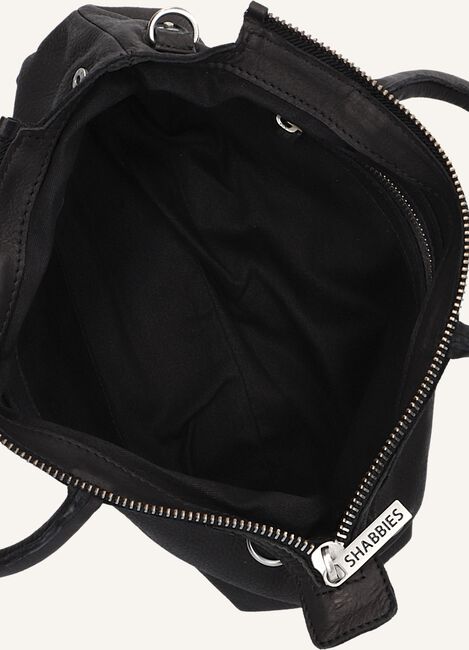 Zwarte SHABBIES Handtas NOLAN Zwarte SHABBIES Handtas NOLAN - large